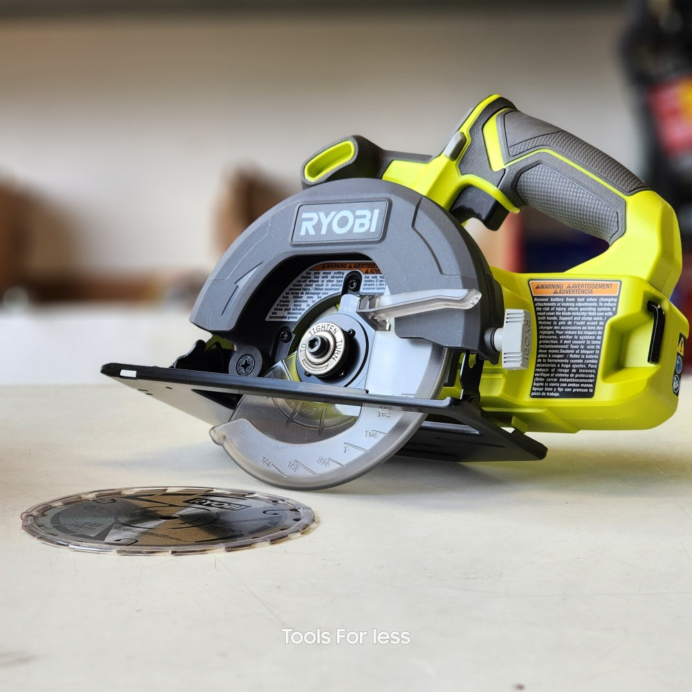 ONE + 18V Cordless 5 1/2 in. circular Saw (tool only) ONE + 18V Cordless 5 1/2 in. circular Saw (tool only)